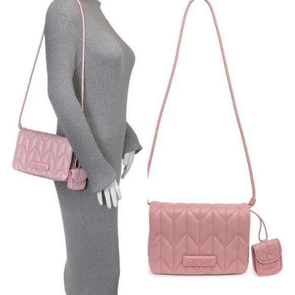 Authentic Miu Miu Nappa Leather shoulder bag - Picture 3 of 15